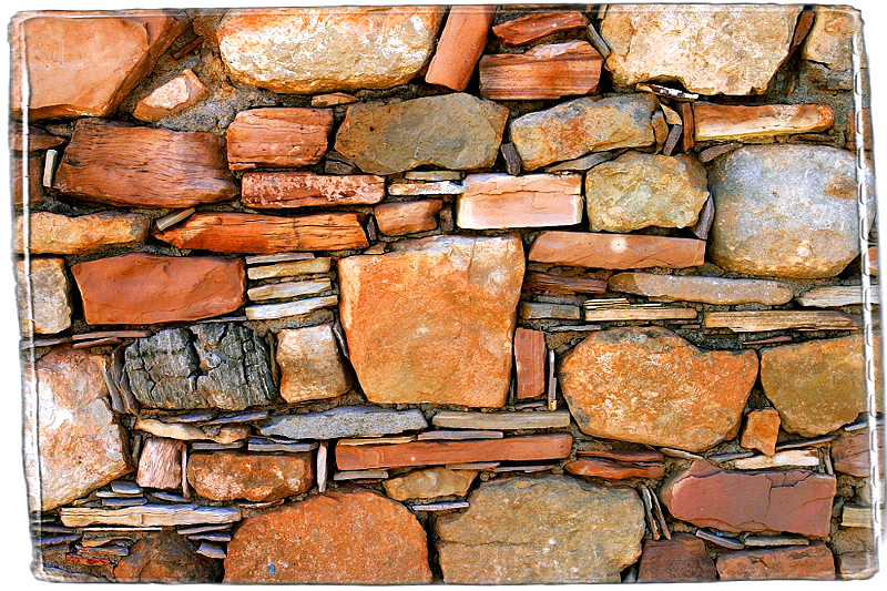 Ruins wall Ruins near Fort Apache, AZ � Dave Hickey